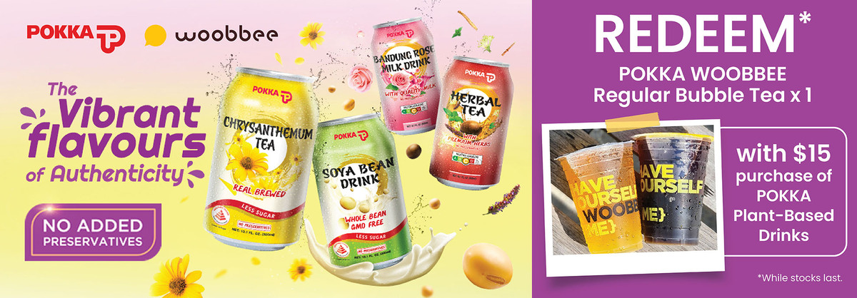 POKKA x RedMart Bubble Tea Voucher Promotion