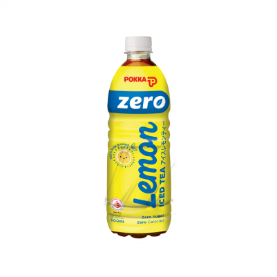 POKKA Ice Lemon Tea Zero Sugar 500ml